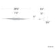 dweLED - Wave 28" LED Bath Vanity & Wall Light - Lights Canada