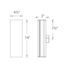 Modern Forms - I-Beam 14" LED Wall Sconce - Lights Canada