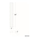 dweLED - Revels 36" LED Outdoor Wall Light - Lights Canada