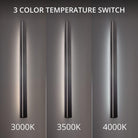 dweLED - Revels 72" LED Outdoor Wall Light - Lights Canada