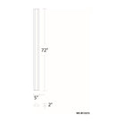 dweLED - Revels 72" LED Outdoor Wall Light - Lights Canada