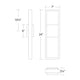dweLED - Archetype 24" LED Indoor/Outdoor Wall Light - Lights Canada
