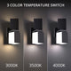 dweLED - Vaiation 12.5" LED Outdoor Wall Light - Lights Canada