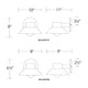 Modern Forms - Oslo 10" LED Indoor/Outdoor Wall Light - Lights Canada