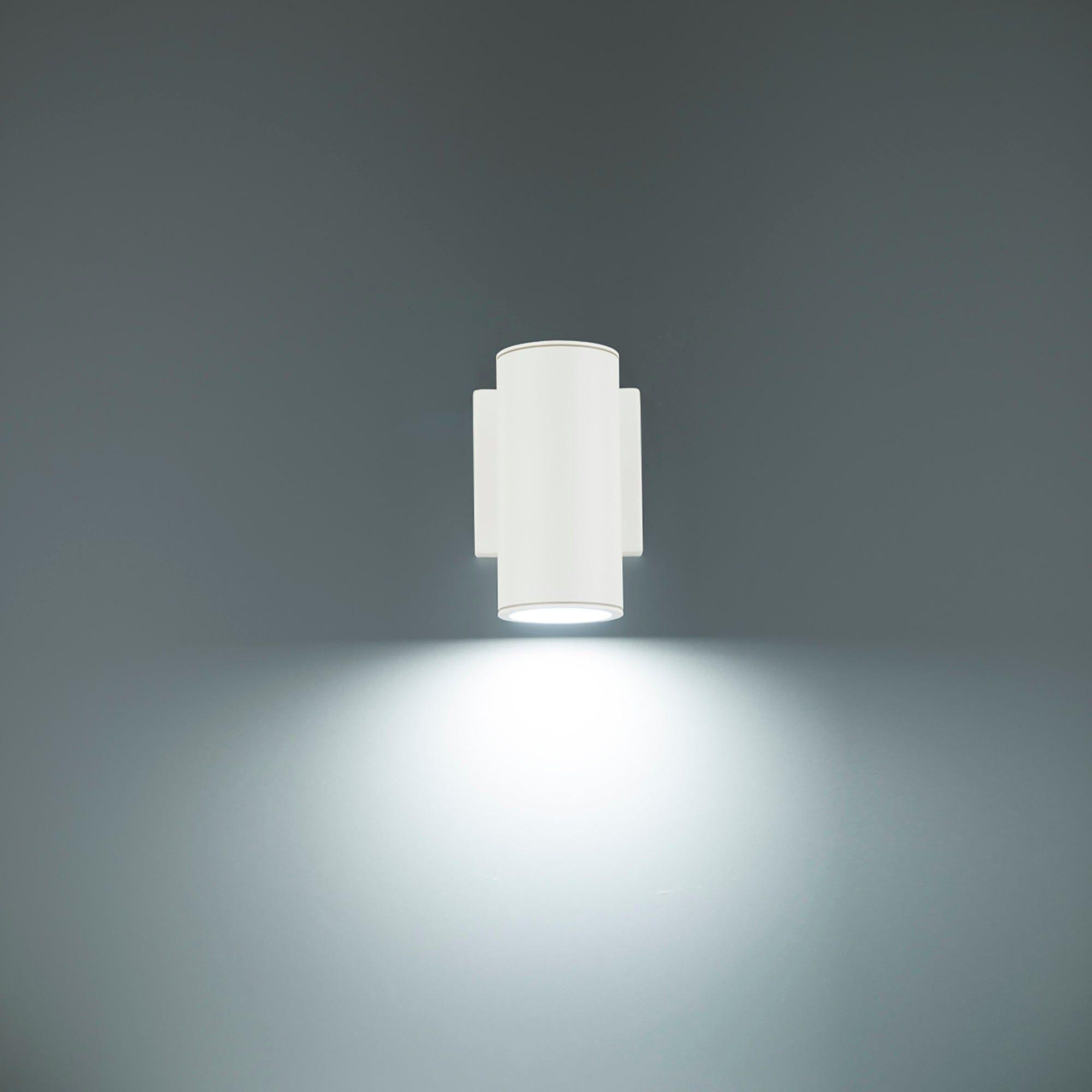 WAC Lighting - Cylinder LED Single Up or Down Indoor/Outdoor Wall Light - Lights Canada