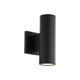 WAC Lighting - Cylinder LED Double Up and Down Indoor/Outdoor Wall Light - Lights Canada