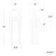 Modern Forms - Reflect 18" LED Indoor/Outdoor Wall Light - Lights Canada