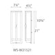 Modern Forms - Berkley 21" LED Indoor/Outdoor Wall Light - Lights Canada