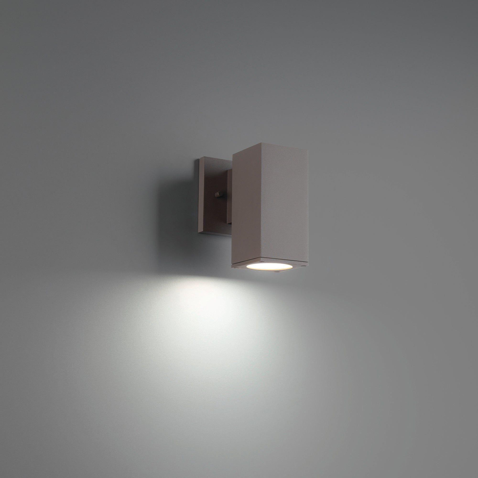 WAC Lighting - Cubix LED Single Up or Down Indoor/Outdoor Wall Light - Lights Canada