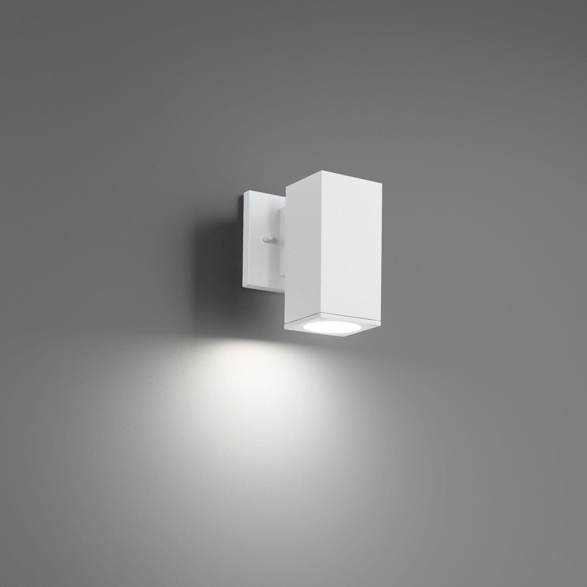 WAC Lighting - Cubix LED Single Up or Down Indoor/Outdoor Wall Light - Lights Canada