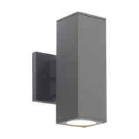 Cubix LED Double Up and Down Indoor/Outdoor Wall Light