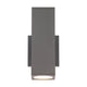 WAC Lighting - Cubix LED Double Up and Down Indoor/Outdoor Wall Light - Lights Canada