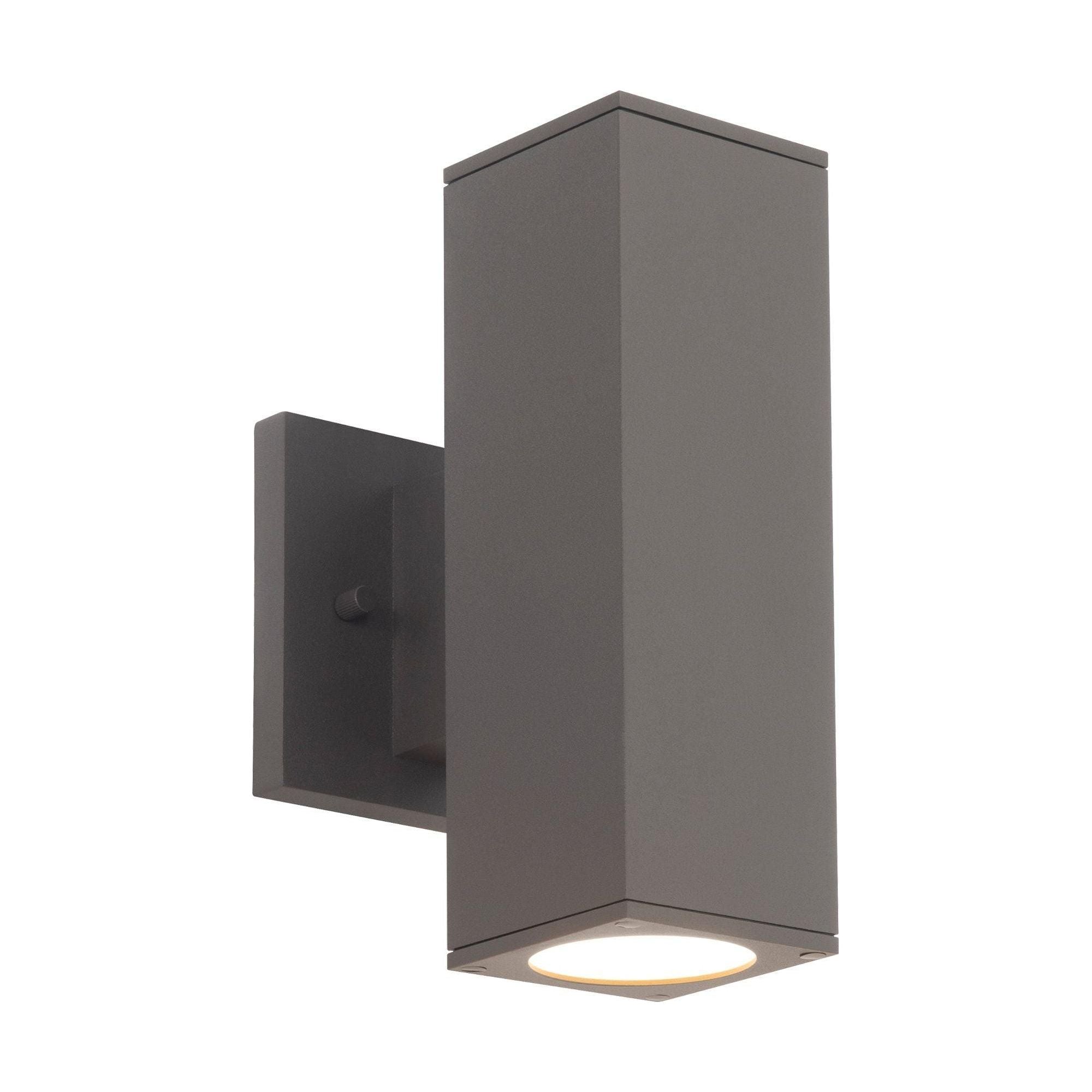 WAC Lighting - Cubix LED Double Up and Down Indoor/Outdoor Wall Light - Lights Canada