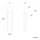 Modern Forms - Revere 20" LED Indoor/Outdoor Wall Lantern - Lights Canada