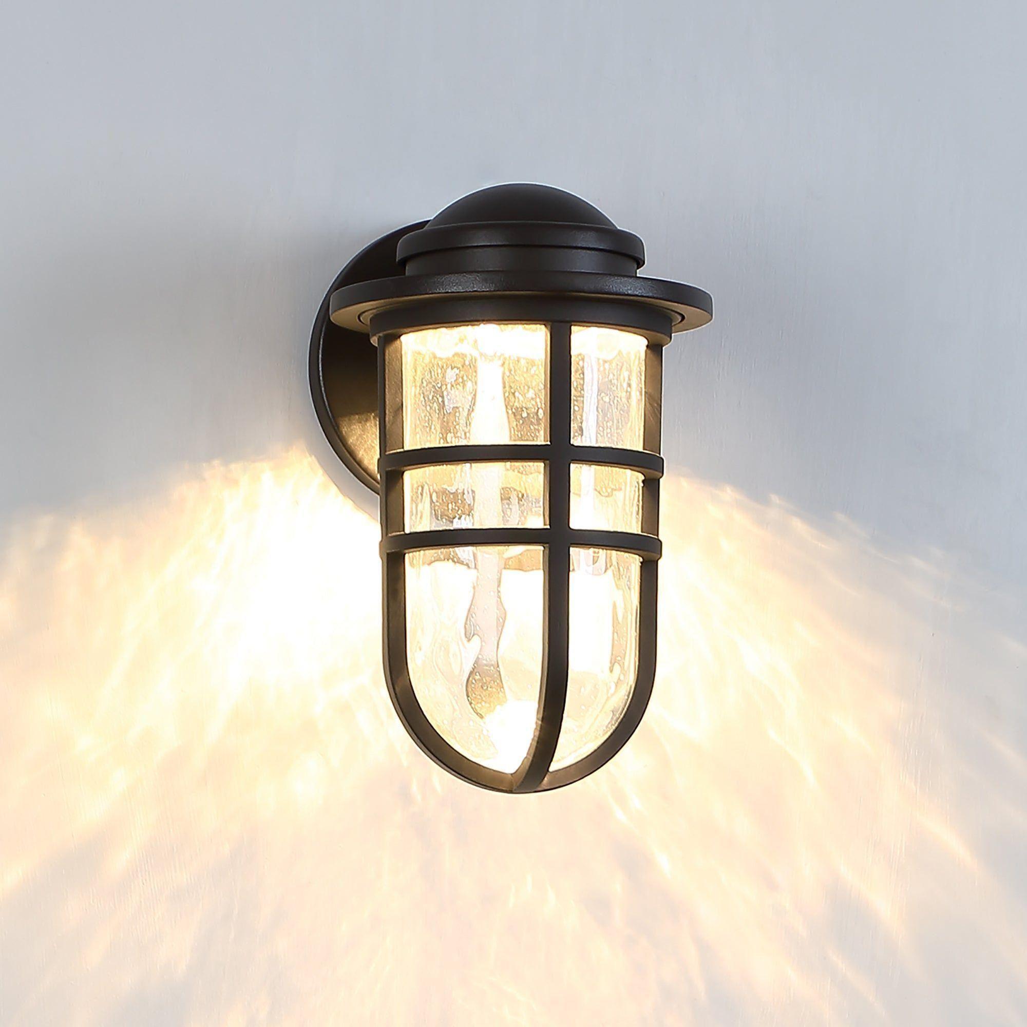 dweLED - Steampunk 9.5" LED Indoor/Outdoor Wall Light - Lights Canada