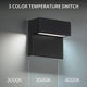 dweLED - Balance 6" LED Indoor/Outdoor Wall Light - Lights Canada