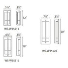 Modern Forms - Omni 20" LED Indoor/Outdoor Wall Light - Lights Canada