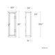 dweLED - Eliot 20" LED Indoor/Outdoor Wall Light - Lights Canada
