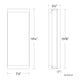 dweLED - Fusion 20" LED Indoor/Outdoor Wall Light - Lights Canada