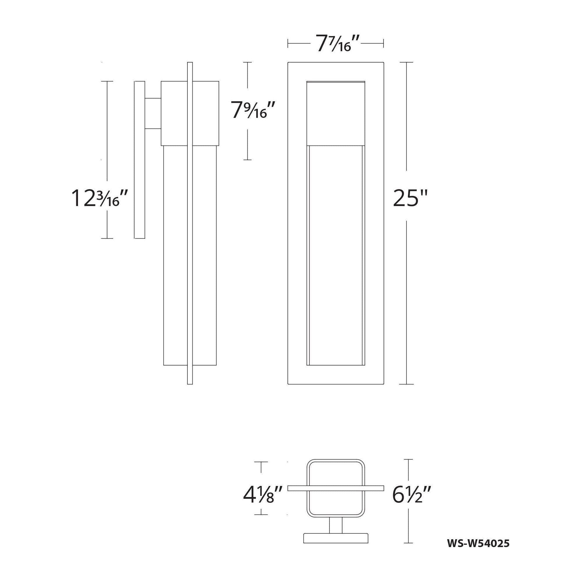 Modern Forms - Mist 25" LED Indoor/Outdoor Wall Light - Lights Canada