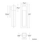 Modern Forms - Mist 25" LED Indoor/Outdoor Wall Light - Lights Canada
