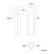 Modern Forms - Mist 25" LED Indoor/Outdoor Wall Light - Lights Canada