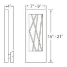 Modern Forms - Twilight 16" LED Indoor/Outdoor Wall Light - Lights Canada