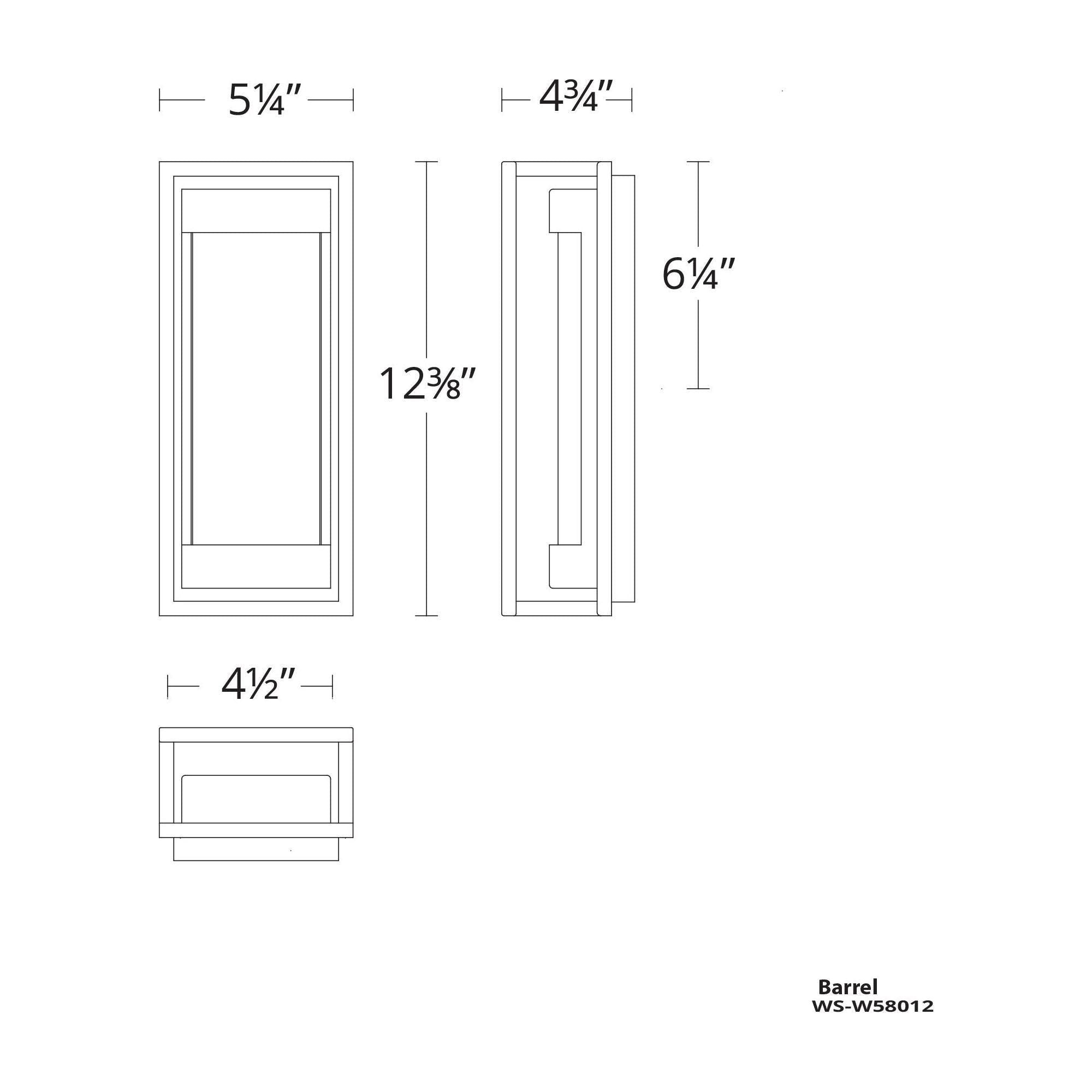 Modern Forms - Elyse 12" LED Indoor/Outdoor Wall Light - Lights Canada