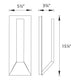 dweLED - Uno 15.3" LED Indoor/Outdoor Wall Light - Lights Canada