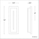 Modern Forms - Midnight 16" LED Indoor/Outdoor Wall Light 3-CCT - Lights Canada