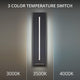 Modern Forms - Midnight 26" LED Indoor/Outdoor Wall Light 3-CCT - Lights Canada