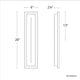 Modern Forms - Midnight 26" LED Indoor/Outdoor Wall Light 3-CCT - Lights Canada