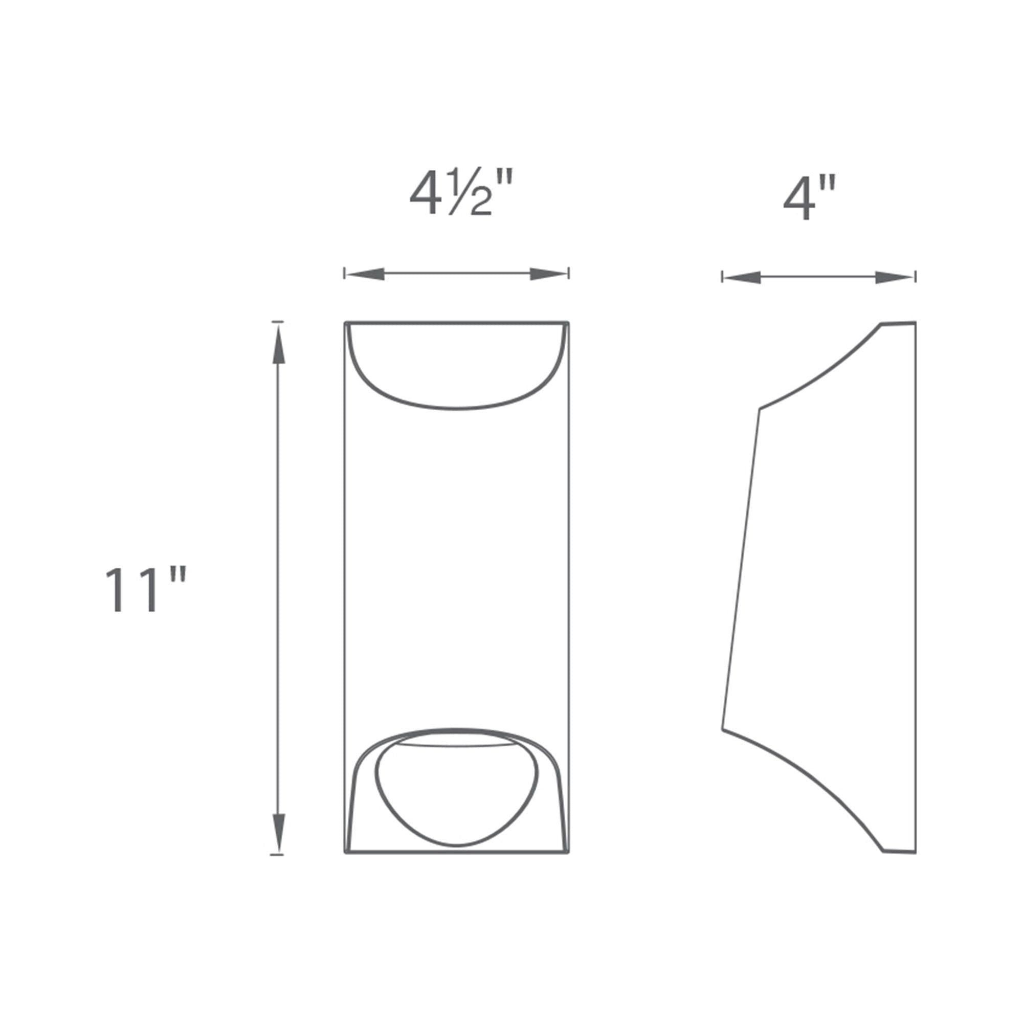 Modern Forms - Mega LED Indoor/Outdoor Wall Light - Lights Canada