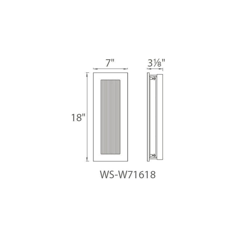 Modern Forms - Oath 18" LED Indoor/Outdoor Wall Light - Lights Canada