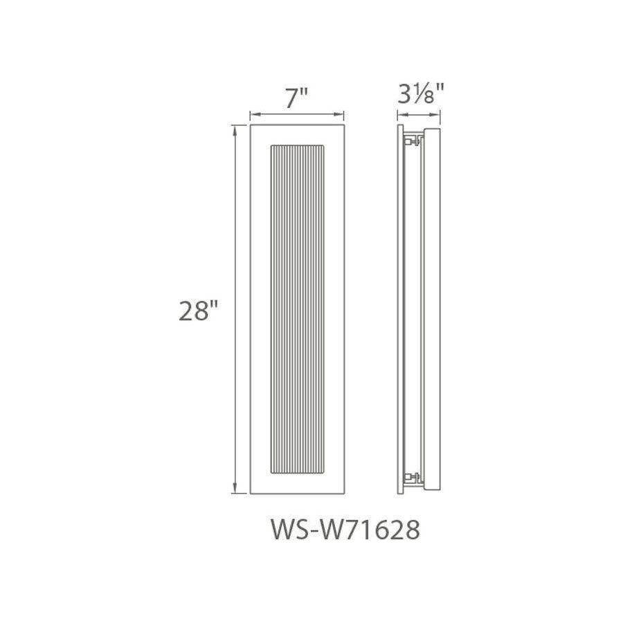 Modern Forms - Oath 28" LED Indoor/Outdoor Wall Light - Lights Canada