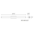 Modern Forms - Sabre 37" LED Bathroom Vanity or Wall Light - Lights Canada