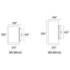 Modern Forms - Vessel LED Indoor/Outdoor Up or Down Wall Light - Lights Canada