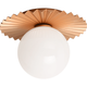 Matteo - Modern Ruff 8" 1-Light Wall Sconce - Lights Canada