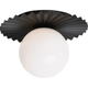 Matteo - Modern Ruff 11" 1-Light Wall Sconce - Lights Canada