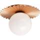 Matteo - Modern Ruff 11" 1-Light Wall Sconce - Lights Canada