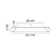 Matteo - Maverick 12" 1-Light Flush Mount - Lights Canada