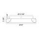 Matteo - Maverick 16" 1-Light Flush Mount - Lights Canada