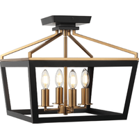 Mavonshire 1-Light Semi Flush Mount