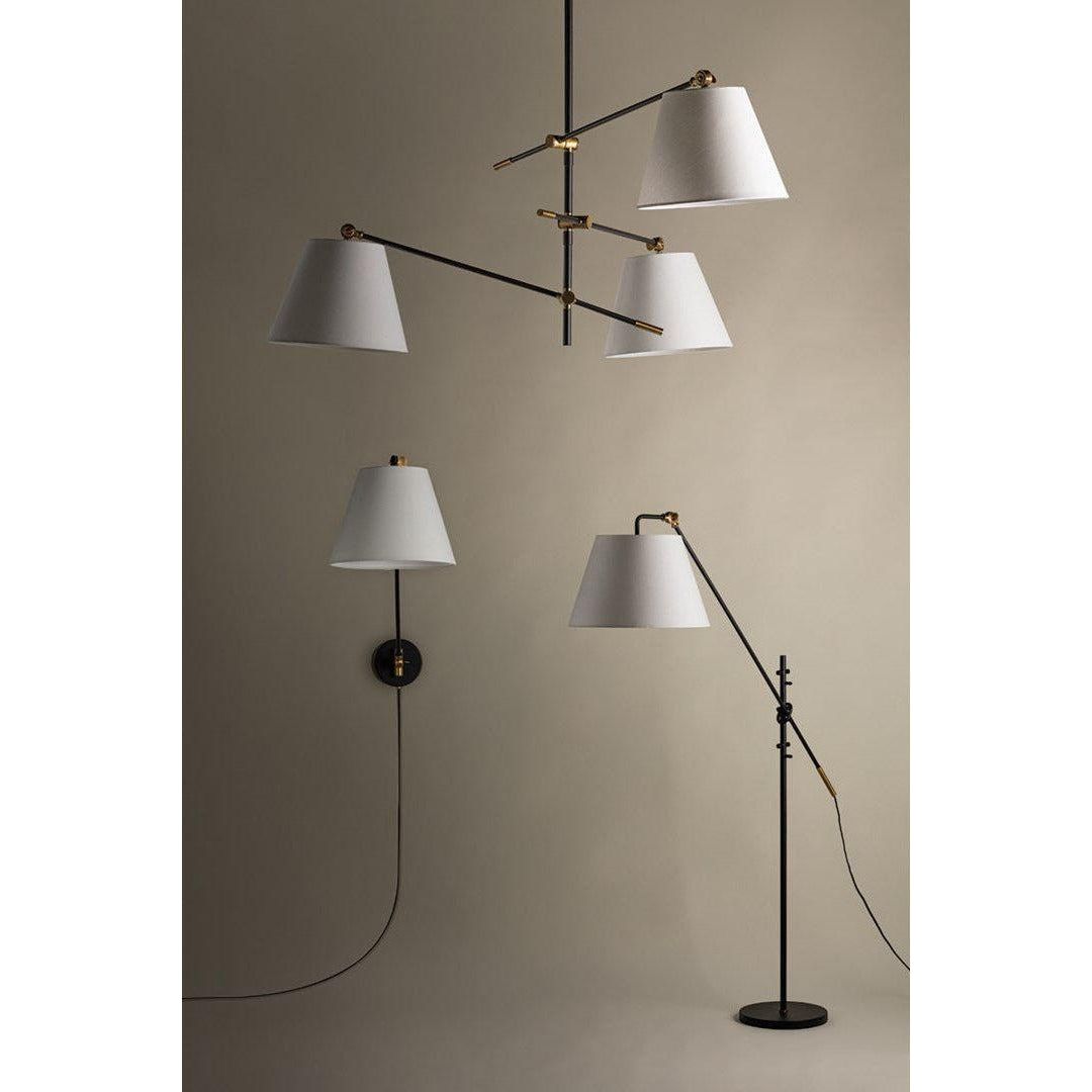 Troy - Navin 1-Light Floor Lamp - Lights Canada