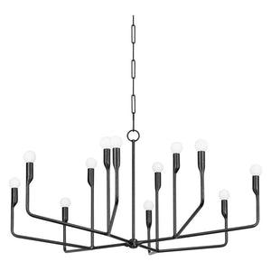 Troy - Norman 12-Light Chandelier - Lights Canada