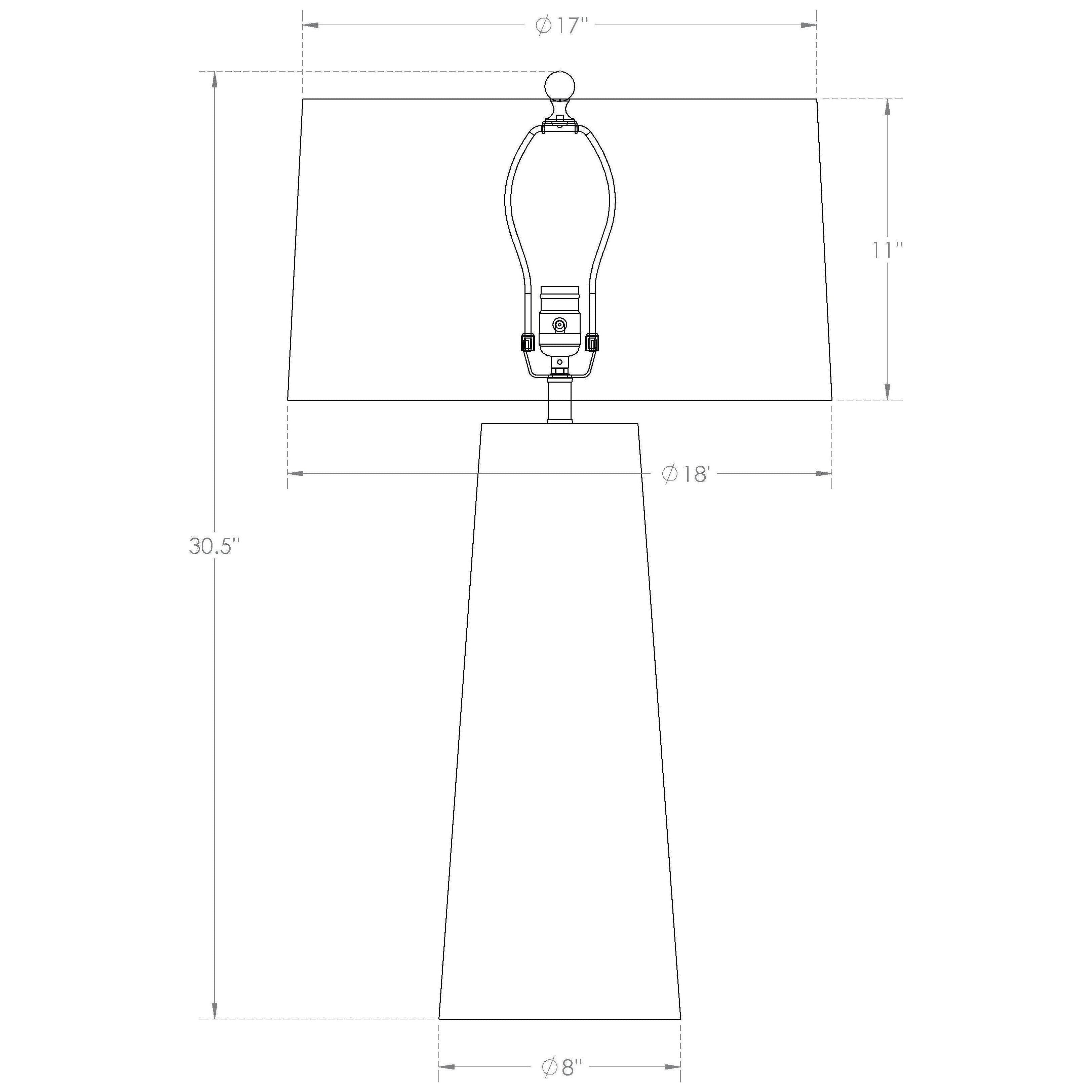 Flow Decor - Annabelle Table Lamp - Lights Canada
