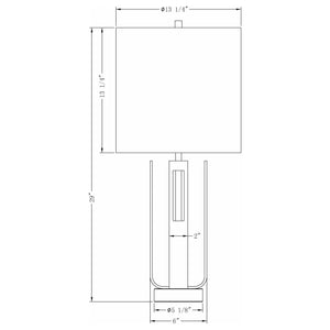 Flow Decor - Atticus Table Lamp - Lights Canada