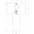 Flow Decor - Avery Table Lamp - Lights Canada