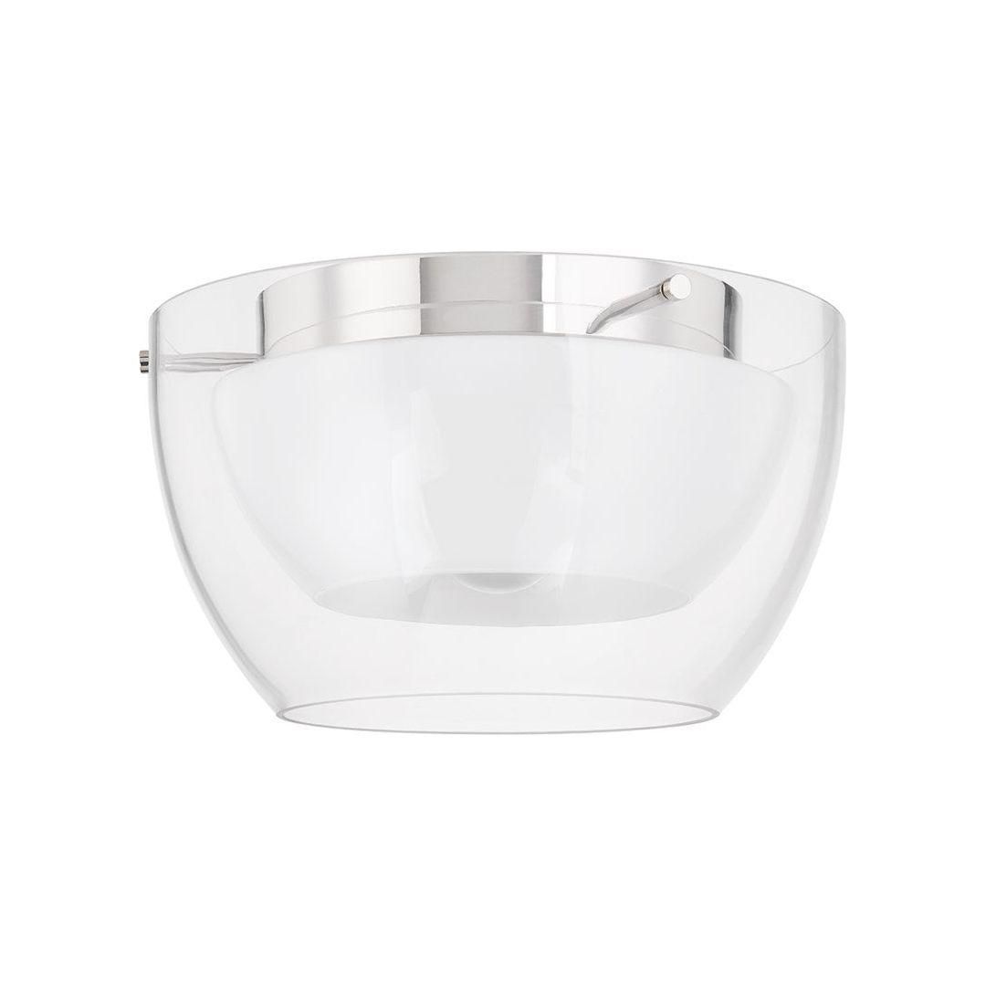 Troy - Dutton 1-Light Flush Mount - Lights Canada