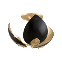 Lotus Semi Flush Mount